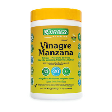 Vinagre de Manzana Good Natural Frasco x 450 gr  