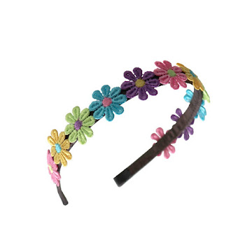 Solo Online Diadema Encaje De   Flores 
