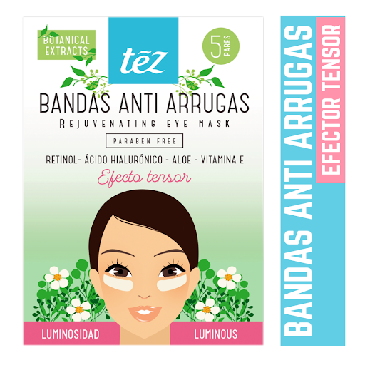 Parches Tez Antiarrugas Facial Caja x 10 und