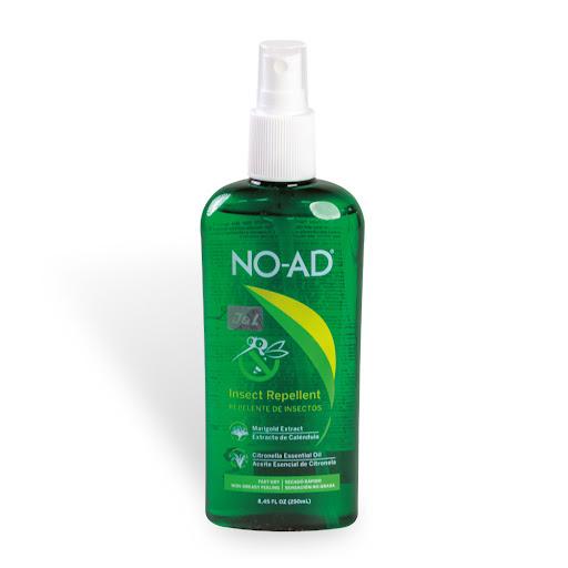 Repelente de Insectos No-Ad x 250 Ml NO-AD 250 Ml x 1 NO-AD Repelente de Insectos ofrece protección eficaz contra las picaduras de mosquitos y otros insectos, manteniendo tu piel libre de molestias. Su fórmula avanzada contiene extracto de caléndula y ac