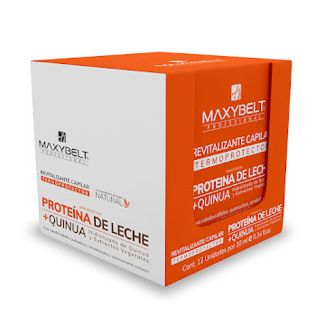 Ampolleta Maxybelt   Termoprotector Proteinas De Leche Caja x 12 und  
