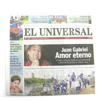 PERIODICO EL UNIVERSAL EDICION DE LUNES A SABADO X 1 UND  