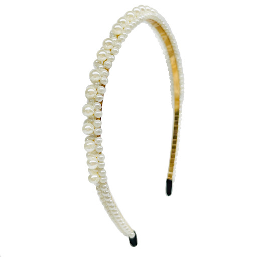 Diadema Cabello Magic Accessories Perlas x 1 und