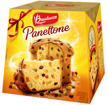 Ponqué Panettone   Bauducco Con Frutos Caja X 400gnav 