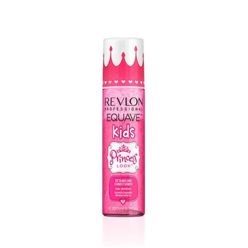 Acondicionador desenrredante Equave Princess 200ml revlon unidad x unidad Acondicionador desenredante sin enjuague que hidrata el cabello, aporta suavidad y brillo, y facilita el peinado, dejando el cabello manejable y ligero en cada uso.