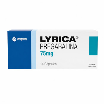 Lyrica Pregabalina 75 mg Aspen Caja x 14 Cápsulas  