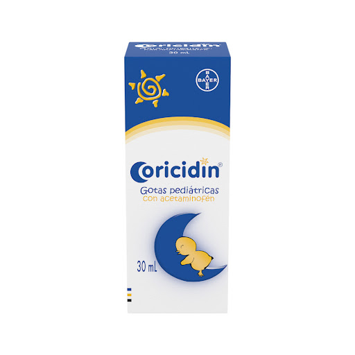 Coricidin Acetaminofén 100 mg Bayer Frasco x 30 ml