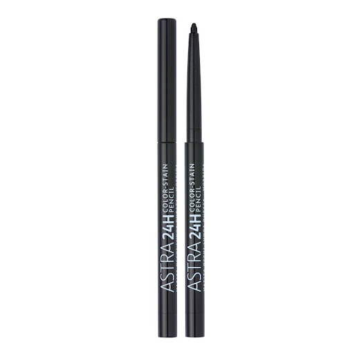 Lapiz de ojos Astra   Retractil  24 horas Black x und