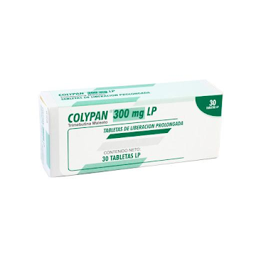 Colypan Trimebutina 300 mg LP Farmacol Caja x 30 Tabletas  
