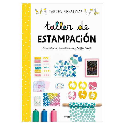 Taller De Estampación. Tardes Creativas Mtm Editores Libro x 1.0 TALLER DE ESTAMPACION. TARDES CREATIVAS   En este libro te proponemos ocho talleres para no parar de estampar y que los más pequeños de la casa desarrollen sus capacidades creativas con el papel, ¡exp