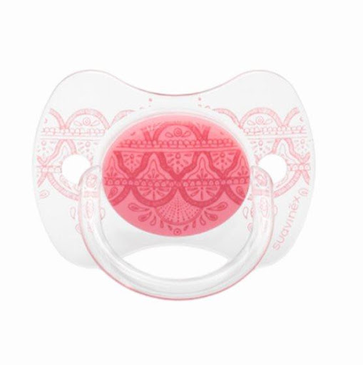 Chupo Couture fisiológico  0+ meses Rosa Suavinex caja x 1  