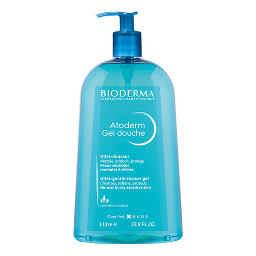 Gel Ducha Ultra Suave Bioderma Para Piel Normal a Seca Atoderm x 1 lt