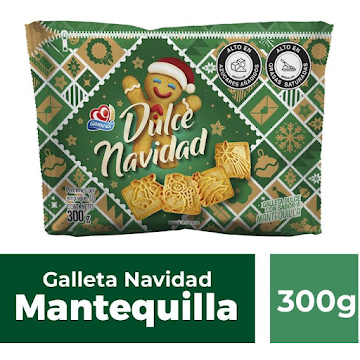 Galleta Gamesa Navidad   Mantequilla x 300 gr 