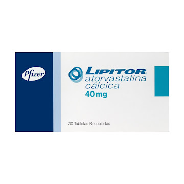 Lipitor Atorvastatina Cálcica 40 mg Pfizer Caja x 30 Tabletas  