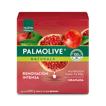 Jabón en Barra Palmolive Naturals Granada Empaque 110 gr x 3 und  