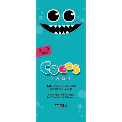 Cocos Game 8-9 Años Ediciones Jaguar Libro x 1.0 COCOS GAME 8-9 AÑOS  Descubre y diviértete aprendiendo con el universo COCOS, divertidísimos libro-juegos con montones de preguntas y respuestas que pondrán a prueba tu ingenio y sabiduría. ¡Dale duro
