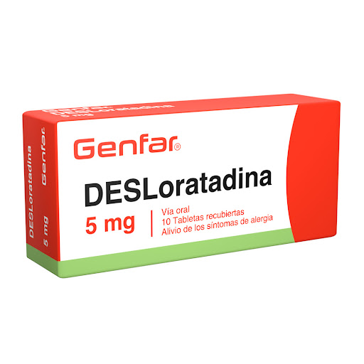 Desloratadina Genfar 5 mg Caja x 10 Tabletas