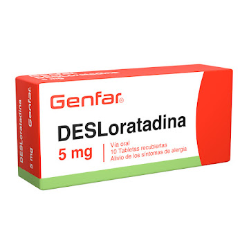 Desloratadina Genfar 5 mg Caja x 10 Tabletas  