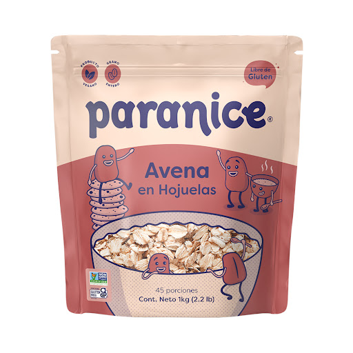 Avena Paranice En Hojuelas Bolsa x 1000 gr