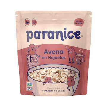 Avena Paranice En Hojuelas Bolsa x 1000 gr  