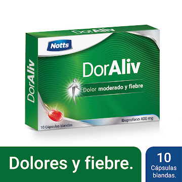 Doraliv x 400 mg Caja x 10 Cápsulas  