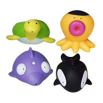 Solo Online Juguete Para Baño Little   Me Sea Amiguitos De Bano X 4  X 1 Unidad 