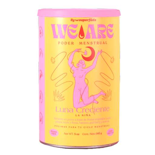 Bebida En Polvo We Are Luna Creciente La Niña Superfuds x 140 gr