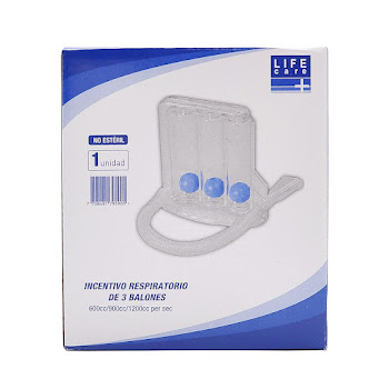Incentivo Respiratorio De 3 Balones Life Care x 1 und  