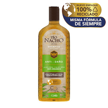 Shampoo Anticaida Tio Nacho Jalea Real Aloe Vera x 1 lt  