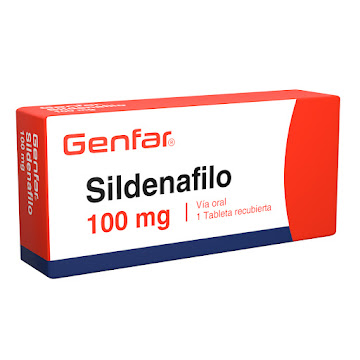 Sildenafilo Genfar 100 mg Caja x 1 Tableta  
