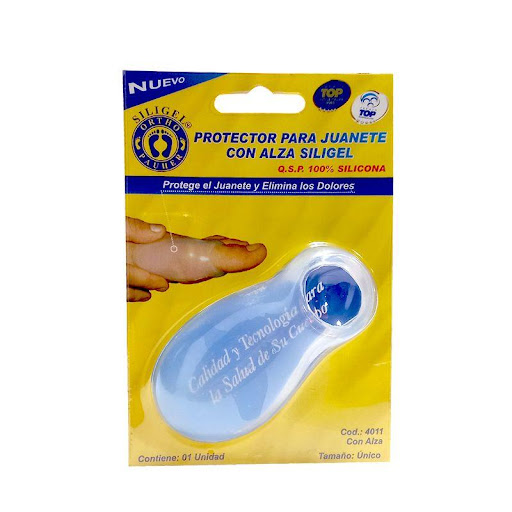 Protector De Juanete Talla Única Ortho Pauher Orthopauher Individual x 1 Protector de juanete elaborado en silicona transparente brinda comodidad y confort