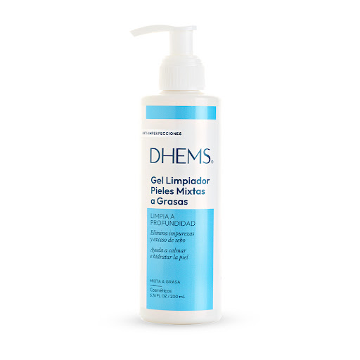 Gel Limpiador Dhems Piel Mixta con Tendencia Grasa Frasco x 200 ml