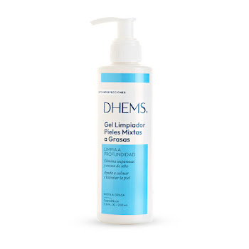 Gel Limpiador Dhems Piel Mixta con Tendencia Grasa Frasco x 200 ml  