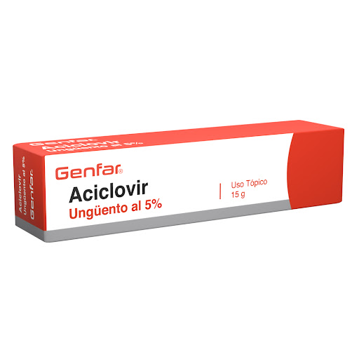 Aciclovir Genfar 5% Ungüento Tópico Tubo x 15 gr