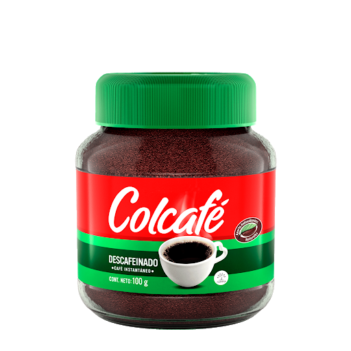 Café Colcafé Descafeinado Instantáneo x 100 gr