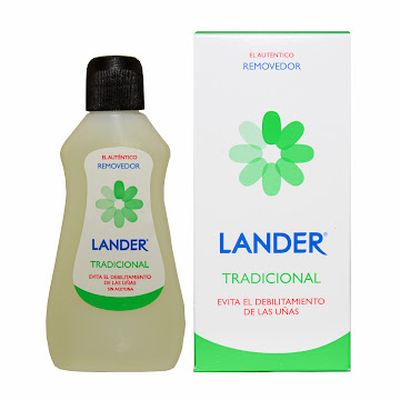 Quitaesmalte Removedor Lander Tradicional Evita Debilitamiento x 75 ml  