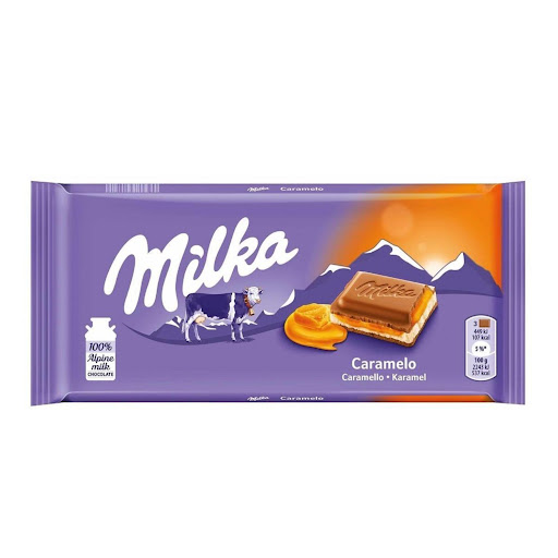 Chocolate Milka Caramelo x 100 gr