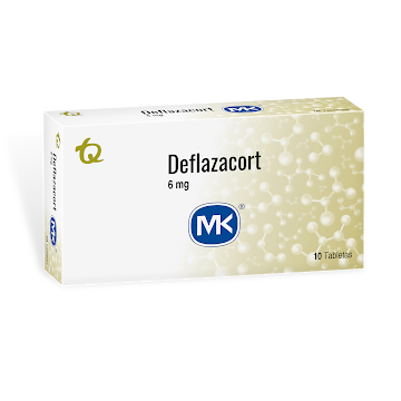 Deflazacort MK 6 mg Caja x 10 Tabletas  