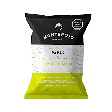 Papas Monterojo Lima Limón x 115 gr  