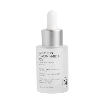 Sérum Farmatodo Niacinamida 10% Ácido Hialurónico Zinc x 30 ml  
