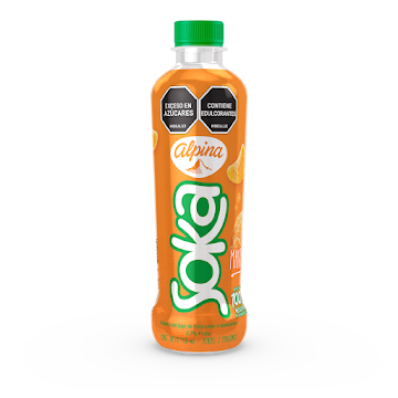 Refresco Soka Mandarina   Botella x 410 ml  