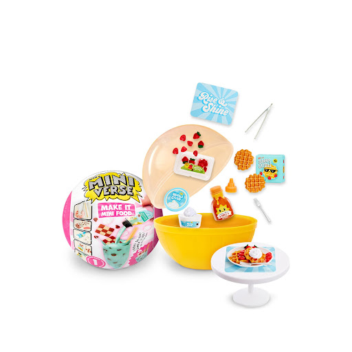 Mini Coleccionable Miniverse Comidas Serie Foods Dinner Miniverse Caja x 1 ĦExplora el delicioso mundo de Miniverse Comidas con nuestro encantador Mini Coleccionable! Esta colección de miniaturas de alimentos no solo deleitará tu paladar visualmente, sino que también añadirá