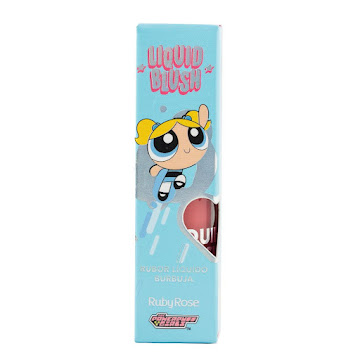 //Rubor Líquido Chicas Superpoderosas Ruby Rose Burbuja x 5.5 gr  
