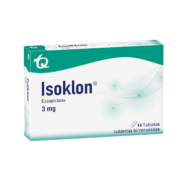 Isoklon Eszopiclona 3 mg Tecnoquímicas Caja x 14 Tabletas  