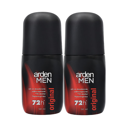 Pack Desodorante Arden For Men Roll On Original 2 und x 50 ml