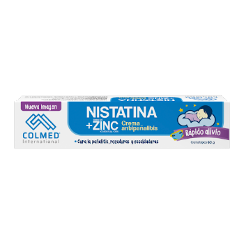 Crema Antipañalitis Nistatina + Óxido De Zinc x 60 gr  