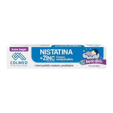 **Crema Antipañalitis Nistatina + Oxido de Zinc x 60Gr   