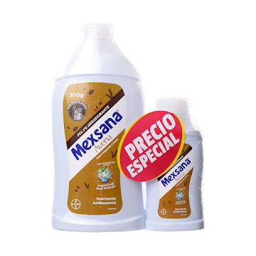 Polvo Desodorante Mexsana Avena 300 gr + Polvo Desodorante x 85 gr  