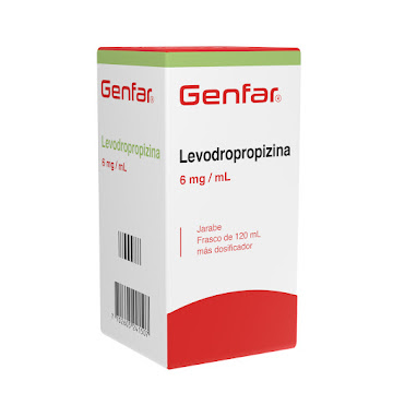 Levodropropizina 6mg   Genfar Jarabe en Frasco x 120ml  