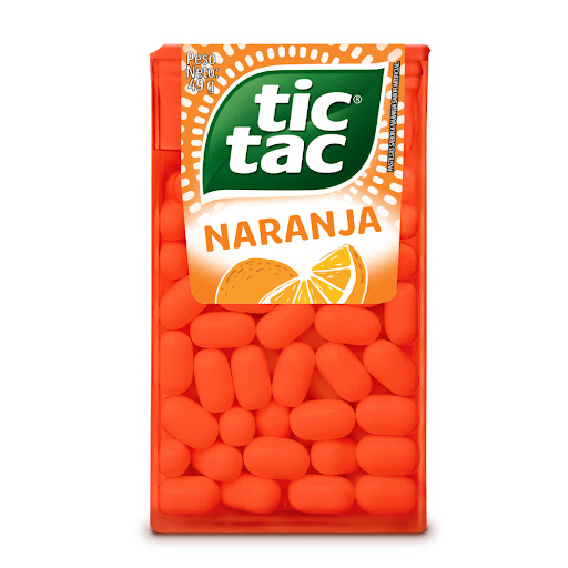 Dulce Tic Tac Naranja x 49 gr